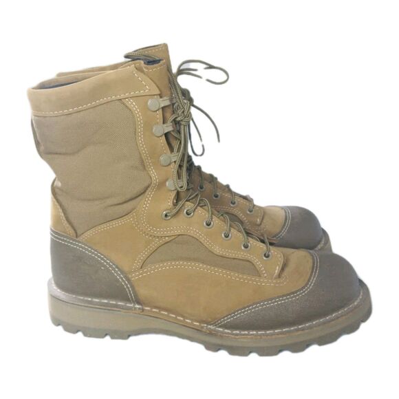 USGI Bates E29502A USMC Hot Weather Brown RAT Combat Boots Mens 10.5 R